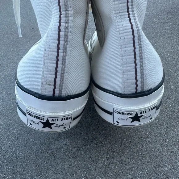 Converse Chuck 70 Mixed Materials High Egret Cherry Daze Men’s 5.5 Women’s 7.5 - Picture 6 of 9